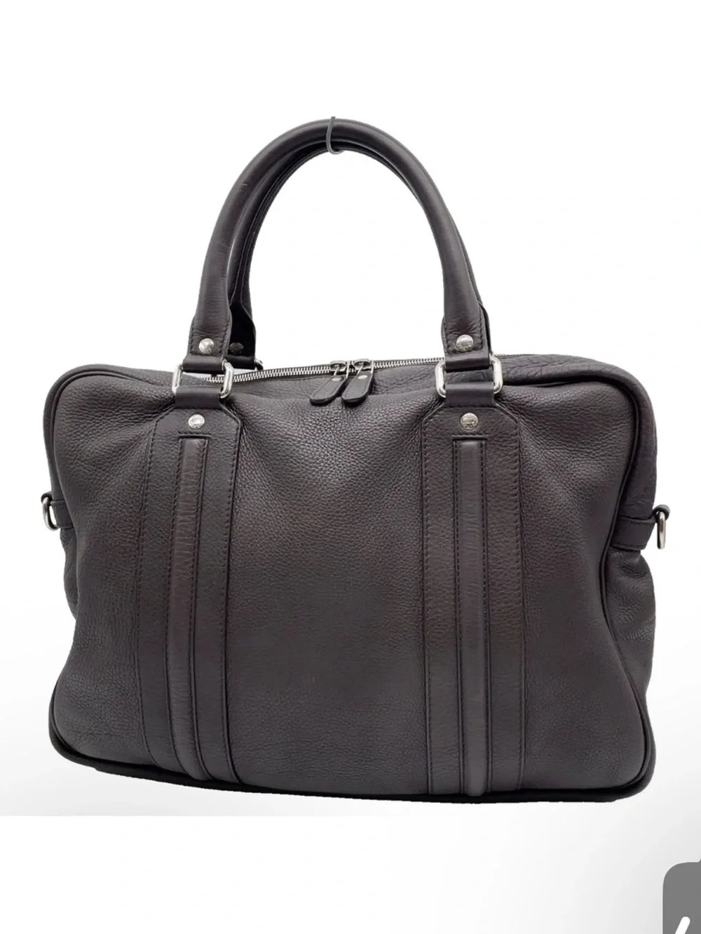 Gucci Dark expresso authentic Brown Leather Briefcase